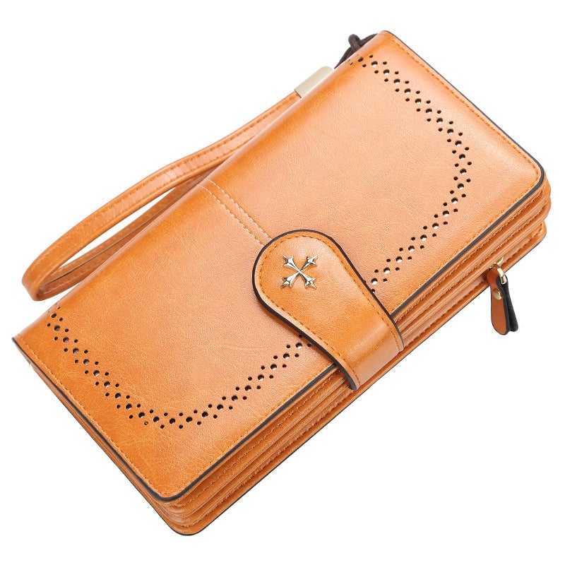 Multifunktionale Handtasche mit Reißverschluss